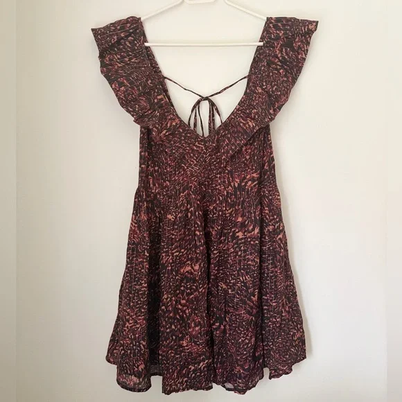 Anthropologie V Neck Bubble Dress - Picture 3 of 8